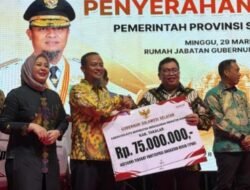 Bupati Takalar Terima Apresiasi Rp150 Juta dari Pemprov Sulsel