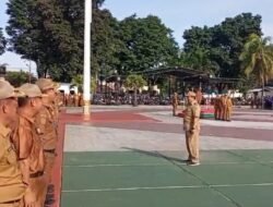 Lurah Rajaya Muhammad Nasir Pimpin Yel-Yel “Takalar Cepat”, Dipuji Bupati Takalar