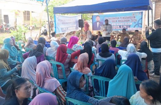Kamaruddin DPRD Sulsel Pantau APBD 2026 di Gowa, Hadirkan Bedah Rumah dan Layanan Kesehatan Gratis di Desa Jipang