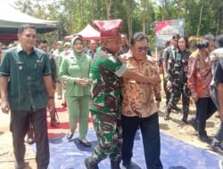 Keharmonisan Bupati Takalar dan Pangdam Hasanuddin Warnai Groundbreaking Koperasi Merah Putih di Canrego