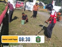 Solid dan Inspiratif! Kelurahan Pappa Takalar di Bawah Komando Daeng Bombong Rutin Kerja Bakti, Pelayanan dan Lingkungan Jadi Prioritas