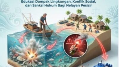 Diduga Rakit Bom Ikan, Dua Warga Takalar Terluka Akibat Ledakan