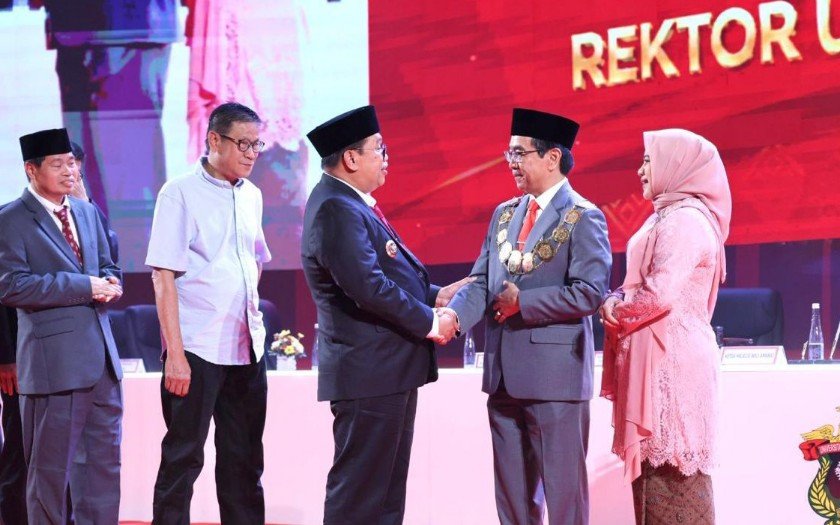 Bupati Takalar Hadiri Pelantikan Prof. Jamaluddin Jompa sebagai Rektor Unhas Periode 2026–2030