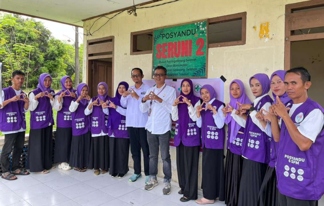 Launching Posyandu Era Baru di Desa Bontokassi: Layanan Terintegrasi 6 SPM, Dari Ibu Hamil hingga Lansia