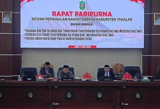 Inilah Nama-Nama Pansus DPRD Takalar Bahas Ranperda Desa Tarang Towaya