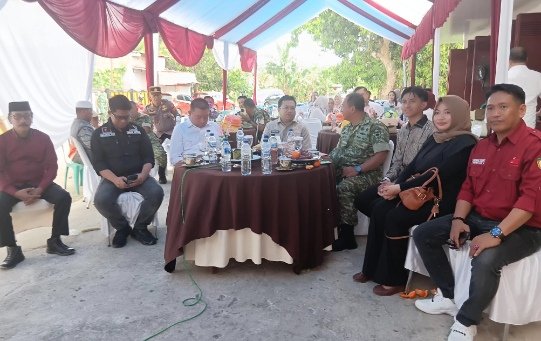 Wabup, Ketua DPRD dan Dandim 1409 Gowa Hadiri Launching Nasional 1061 Koperasi Desa Merah Putih di Desa Jipang