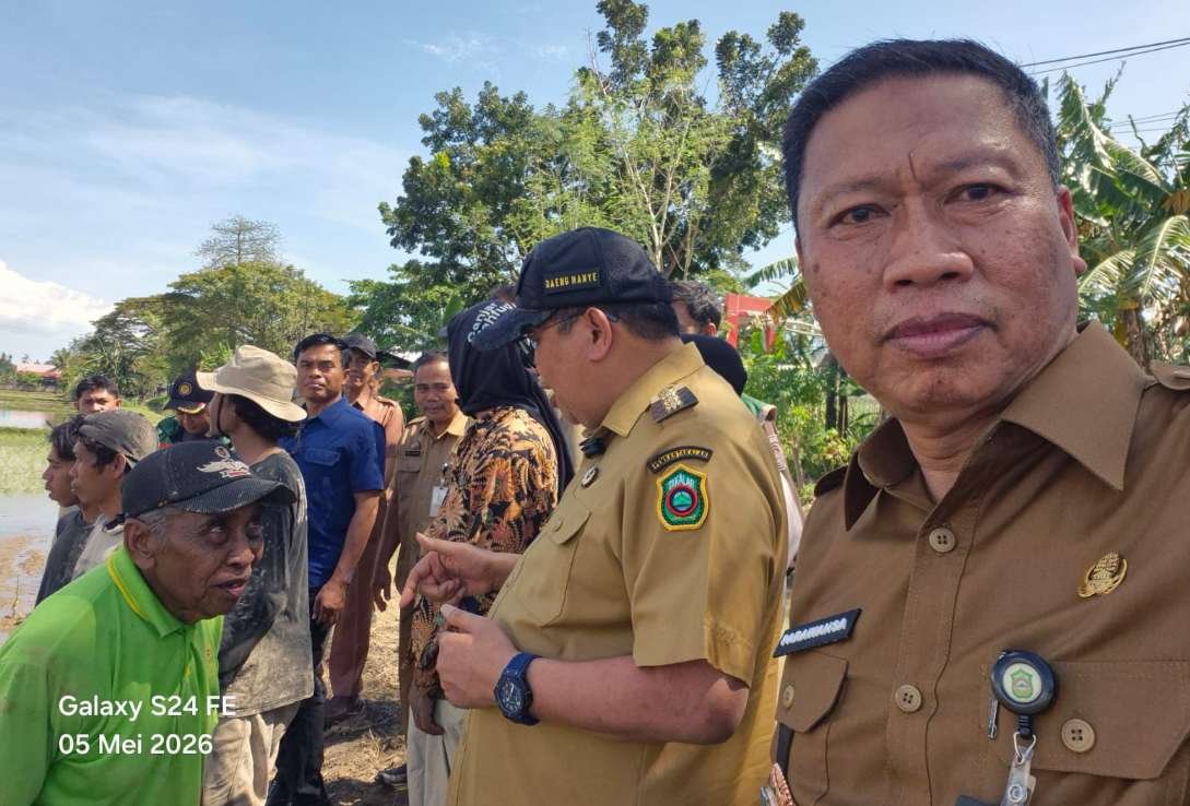 Bupati Takalar bincang bersama petani di sawah