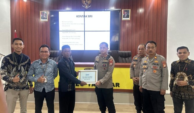 BRI Takalar dan Polres Bersinergi, Petani Jagung Sambut Positif Sosialisasi KUR