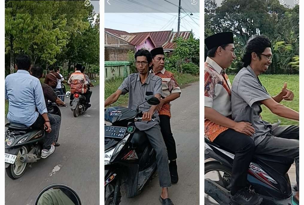 Naik Motor Bareng Warga, Achmad Daeng Se’re Dapat Pujian: “Inilah Wakil Rakyat Sesungguhnya”
