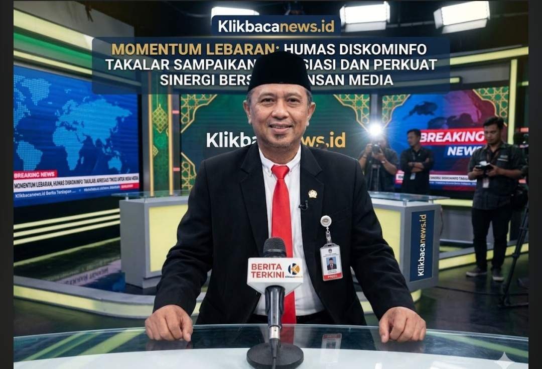 Momentum Lebaran, Humas Diskominfo Takalar Sampaikan Apresiasi dan Perkuat Sinergi Bersama Insan Media