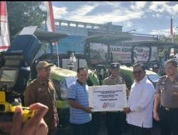 Perkuat Ketahanan Pangan, Bupati Takalar Serahkan Bantuan Alsintan kepada Kelompok Tani Binaan Polres Takalar