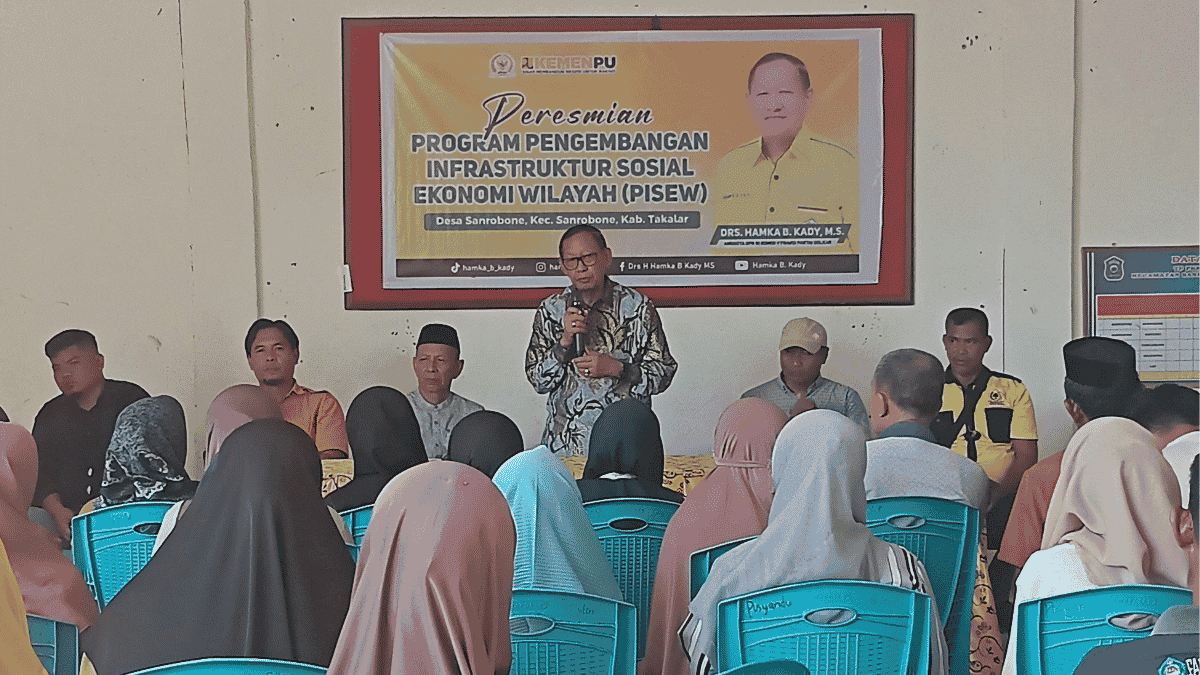 Hamka B. Kady Resmikan Jalan PISEW Sanrobone–Tonasa, Pastikan Anggaran Negara Tepat Sasaran untuk Masyarakat