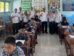 Pastikan Kualitas Pendidikan, Bupati Daeng Manye Sidak SMPN 1 Polongbangkeng Utara