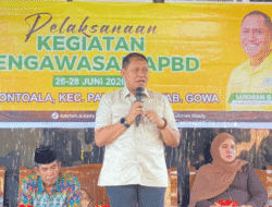 Lukman B. Kady Tinjau Penggunaan APBD di Desa Bontoala, Warga Prioritaskan Perbaikan Jalan Tani