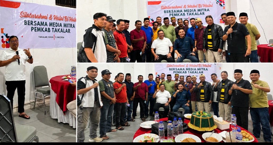 Bupati Takalar Daeng Manye Gelar Silaturahmi Bersama Insan Media dan Camat se-Kabupaten Takalar