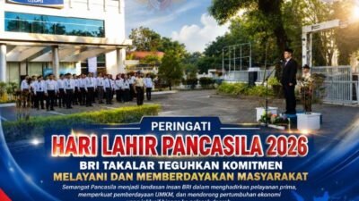 Peringati Hari Lahir Pancasila, BRI Takalar Teguhkan Komitmen Melayani dan Memberdayakan Masyarakat