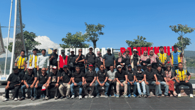 Usai ke Parialau dan Pulau Sanrobengi, Bupati Takalar dan Alumni Elektro Unhas Lanjut Eksplorasi Wisata Bendungan Pammukkulu