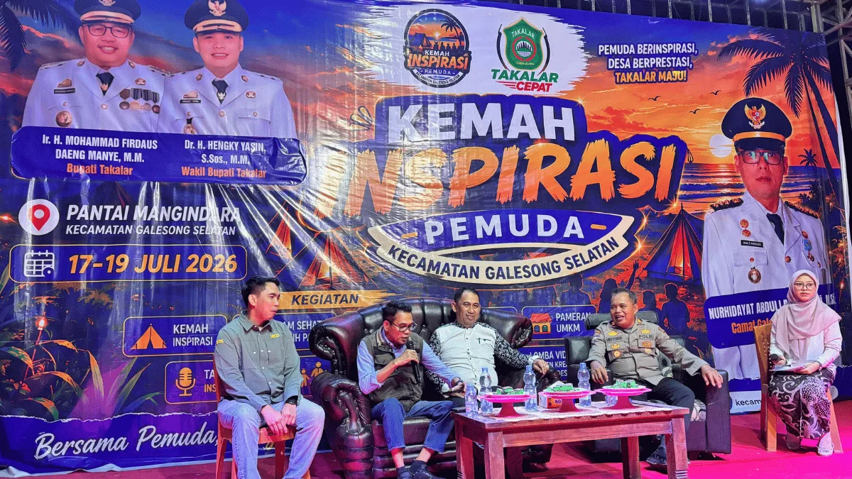 250 Pemuda Bersatu di Pantai Mangindara, Kemah Inspirasi Galesong Selatan Cetak Generasi Pelopor Perubahan