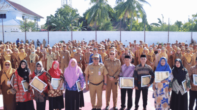 Bupati Daeng Manye Pimpin Apel Gabungan ASN Takalar, Gaungkan Semangat “Takalar Cepat” dan Apresiasi 18 Purna Bakti