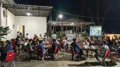 Ketua DPRD Takalar Gelar Nobar Final Piala Dunia 2026, Rijal Dukung Argentina, Dandim Jagokan Spanyol