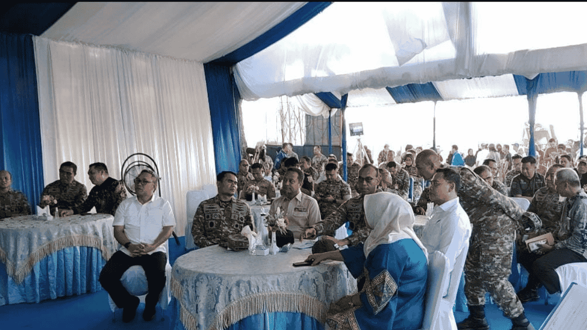 Panen Raya Tebu TNI di Takalar, Wabup dan Sekda Hadiri Kegiatan Nasional Bersama Presiden Prabowo Secara Virtual