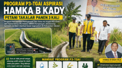 Program P3-TGAI Aspirasi Hamka B Kady Bawa Dampak Nyata, Petani Takalar Kini Bisa Panen hingga Tiga Kali