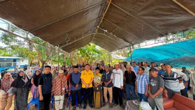 Reses di Tangkebajeng, Lukman B Kady Serap Aspirasi Warga soal Irigasi hingga Bedah Rumah