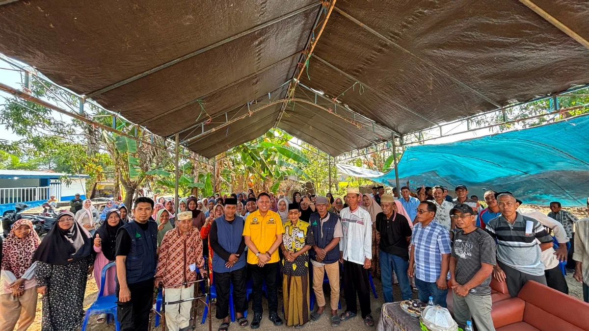 Reses di Tangkebajeng, Lukman B Kady Serap Aspirasi Warga soal Irigasi hingga Bedah Rumah