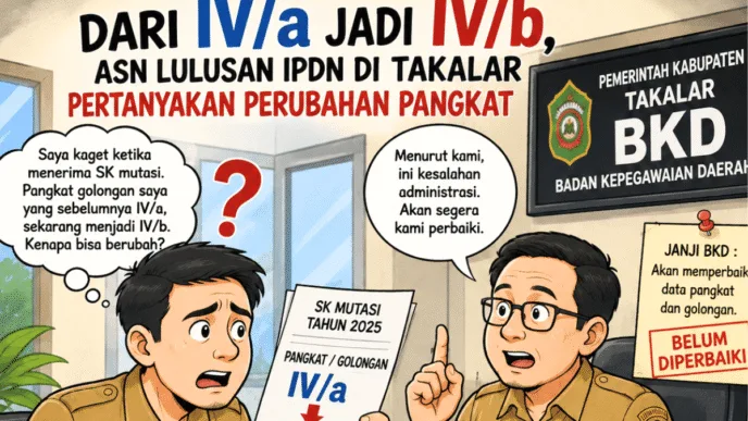 Dari IV/a Jadi IV/b, ASN Lulusan IPDN di Takalar Pertanyakan Perubahan Pangkat