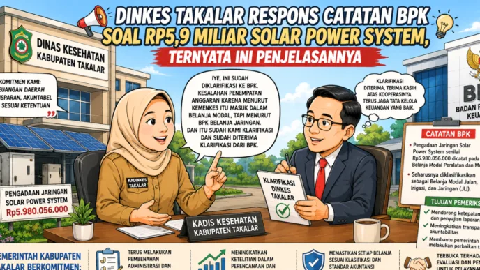 Dinkes Takalar Respons Catatan BPK soal Rp5,9 Miliar Solar Power System, Ternyata Ini Penjelasannya