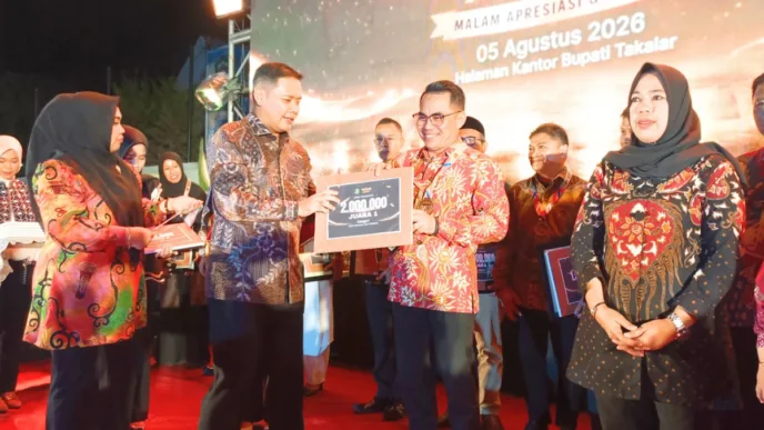 Gemilang! Dinas PUPRP Takalar Dinobatkan sebagai OPD dengan Capaian PAD Terbaik 2026