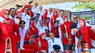 HUT RI ke-81 di Takalar, Suasana Penuh Riang Gembira, Para Camat Bersama P