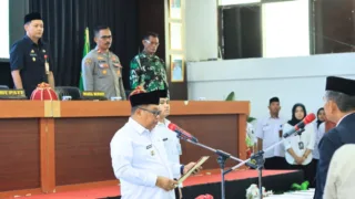 Lima Pimpinan BAZNAS Takalar Periode 2026–2031 Resmi Dilantik, Bupati Tekankan Pengelolaan Zakat yang Amanah
