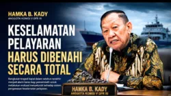 Rentetan Tragedi Kapal Jadi Alarm Nasional, Hamka B. Kady Desak Reformasi Total Sistem Keselamatan Pelayaran