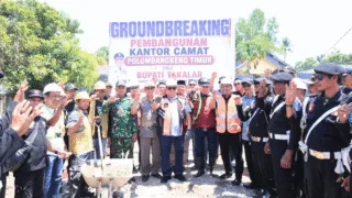 Setelah Laikang, Bupati Daeng Manye Bangun Kantor Camat Poltim, Wujudkan Pelayanan Publik yang Makin Dekat