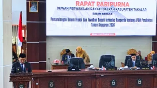 APBD Perubahan 2026 Takalar Masuk Tahap Lanjutan, 9 Fraksi Sampaikan Catatan Penting