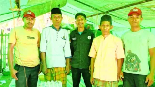 Gerakan Pembebasan Mahasiswa Salurkan Bantuan untuk Korban Gempa NTT di Desa Gololijun