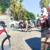 Sekdis DLHP Takalar Naik Sepeda ke Kantor, Hindari Antrean BBM dan Kampanyekan Kebersihan