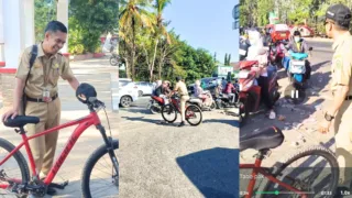 Sekdis DLHP Takalar Naik Sepeda ke Kantor, Hindari Antrean BBM dan Kampanyekan Kebersihan