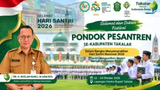 Direktur Utama RSUD H. Padjonga Daeng Ngalle Sampaikan Ucapan Selamat dan Sukses Festival Pondok Pesantren se-Kabupaten Takalar