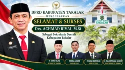 Iklan: Pimpinan DPRD Ucapakan Selamat dan Sukses Kepada Drs Ahmad Rivai Atas dilantiknya Menjadi Sekda Takalar