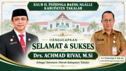 Iklan: Dirut RSUD HPDN Ucapkan Selamat dan Sukses Kepada Drs Ahmad Rivai atas di Lantiknya Menjadi Sekda Takalar