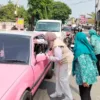 Respons Asap Karhutla, Camat Pattallassang Bersama Lurah Bagikan 1.000 Masker di 9 Kelurahan