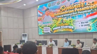 Bupati Daeng Manye Pimpin Seminar Kemandirian Pesantren, Pemkab Takalar Dorong Sinergi Integrasi Eco-Pesantren