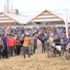 Nama Daeng Manye Menggema di Balap Taksi Gabah Rece Moncongkomba, Warga Antusias Berebut Foto Bersama