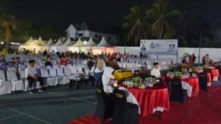 Pergelaran Seni Santri Festival Pesantren Takalar Dimulai, Kursi Pejabat Pemda Terlihat Masih Banyak Kosong