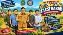 Ayo Ramaikan! Daeng Manye Cup I, Lomba Taksi Gabah Siap Menggebrak Moncongkomba 25–30 Oktober 2026