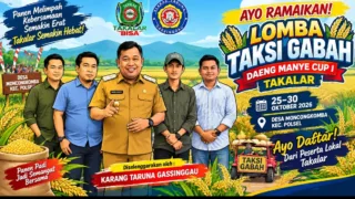 Ayo Ramaikan! Daeng Manye Cup I, Lomba Taksi Gabah Siap Menggebrak Moncongkomba 25–30 Oktober 2026