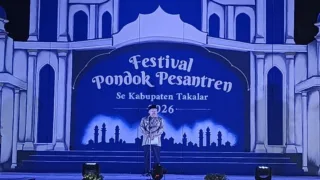 Malam Pembukaan Festival Pesantren, Daeng Manye Ungkap Asal-usul Gagasan dan Bentuk Forum Komunikasi 24 Ponpes Takalar