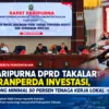 Rapat Paripurna DPRD Takalar Bahas Ranperda Investasi, Pansus Dorong Minimal 50 Persen Tenaga Kerja Lokal